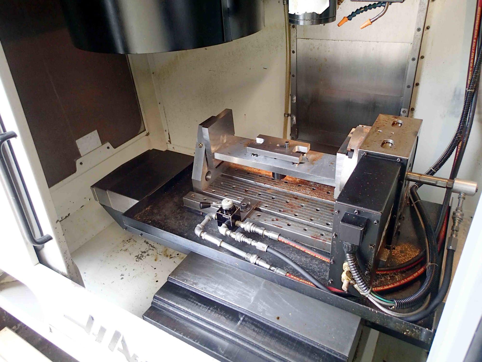 Haas VF-1 VMC, 1993- HRT-9" Rotary Table, A-Axis Table, 20 ATC - Image 11