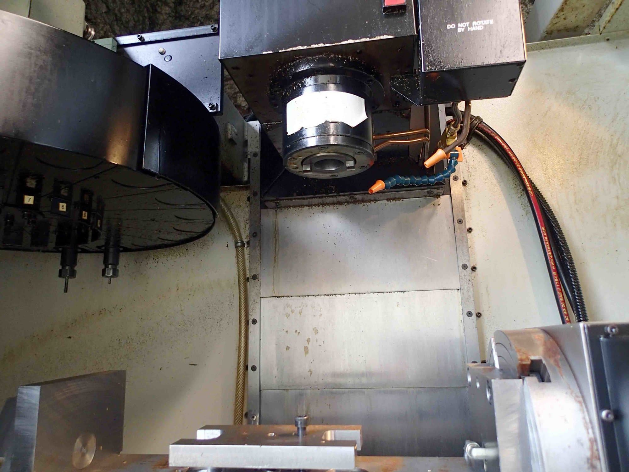 Haas VF-1 VMC, 1993- HRT-9" Rotary Table, A-Axis Table, 20 ATC - Image 9