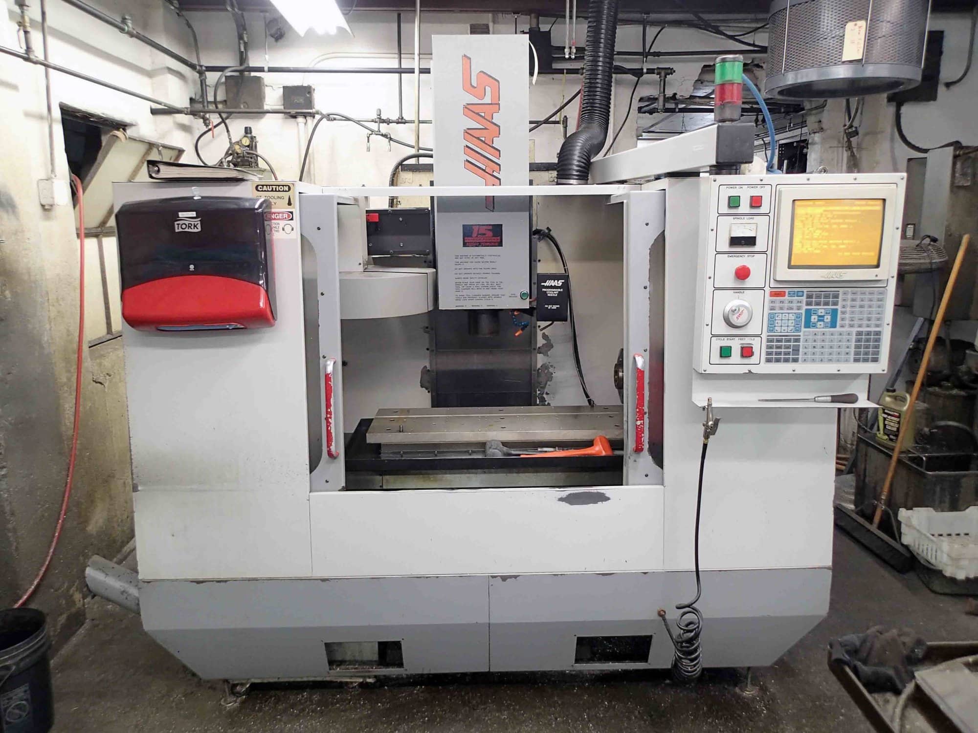 Haas VF-2 VMC, 1995- HRT-9 4th Axis Rotary - Image 2