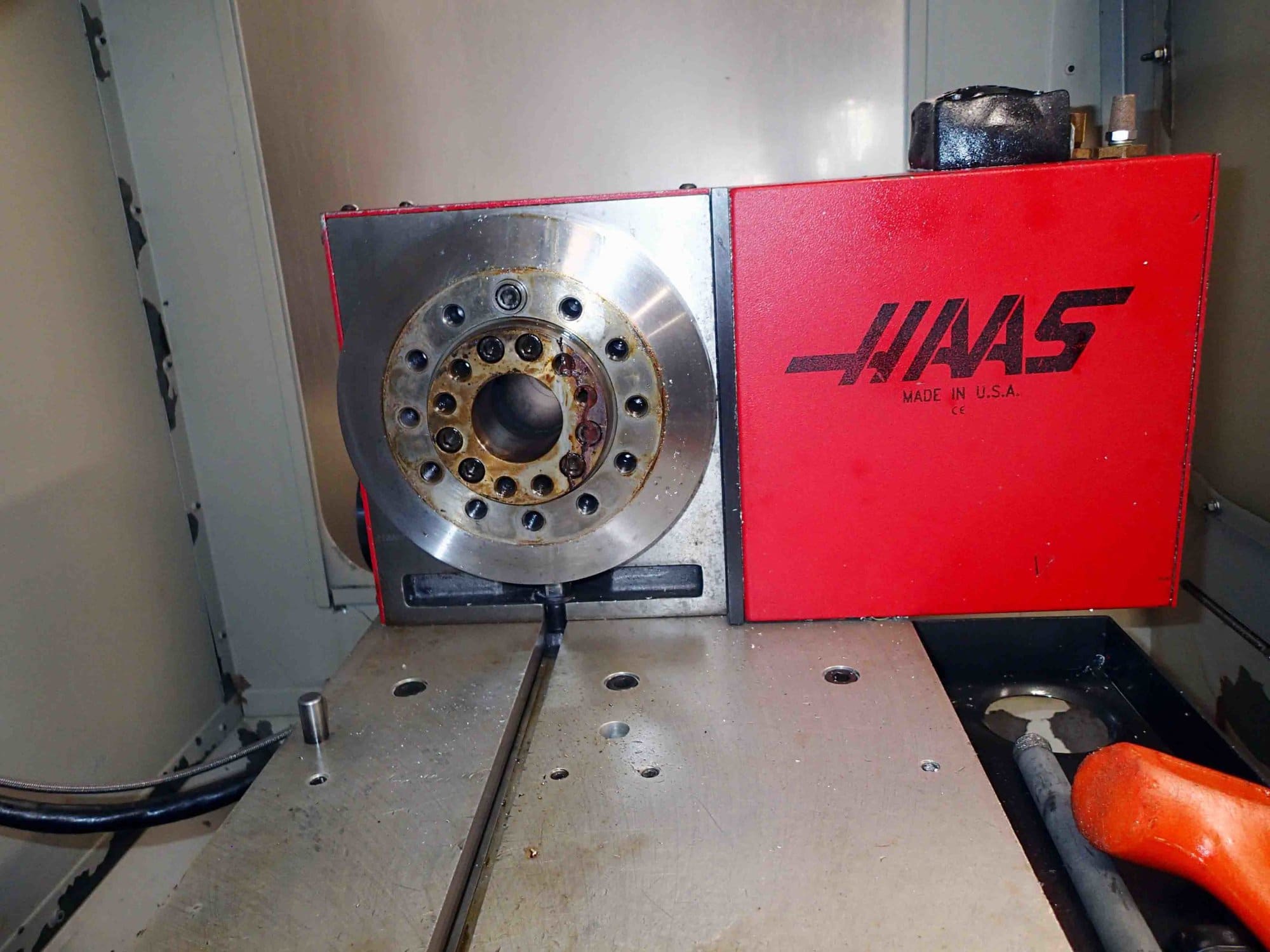 Haas VF-2 VMC, 1995- HRT-9 4th Axis Rotary - Image 6