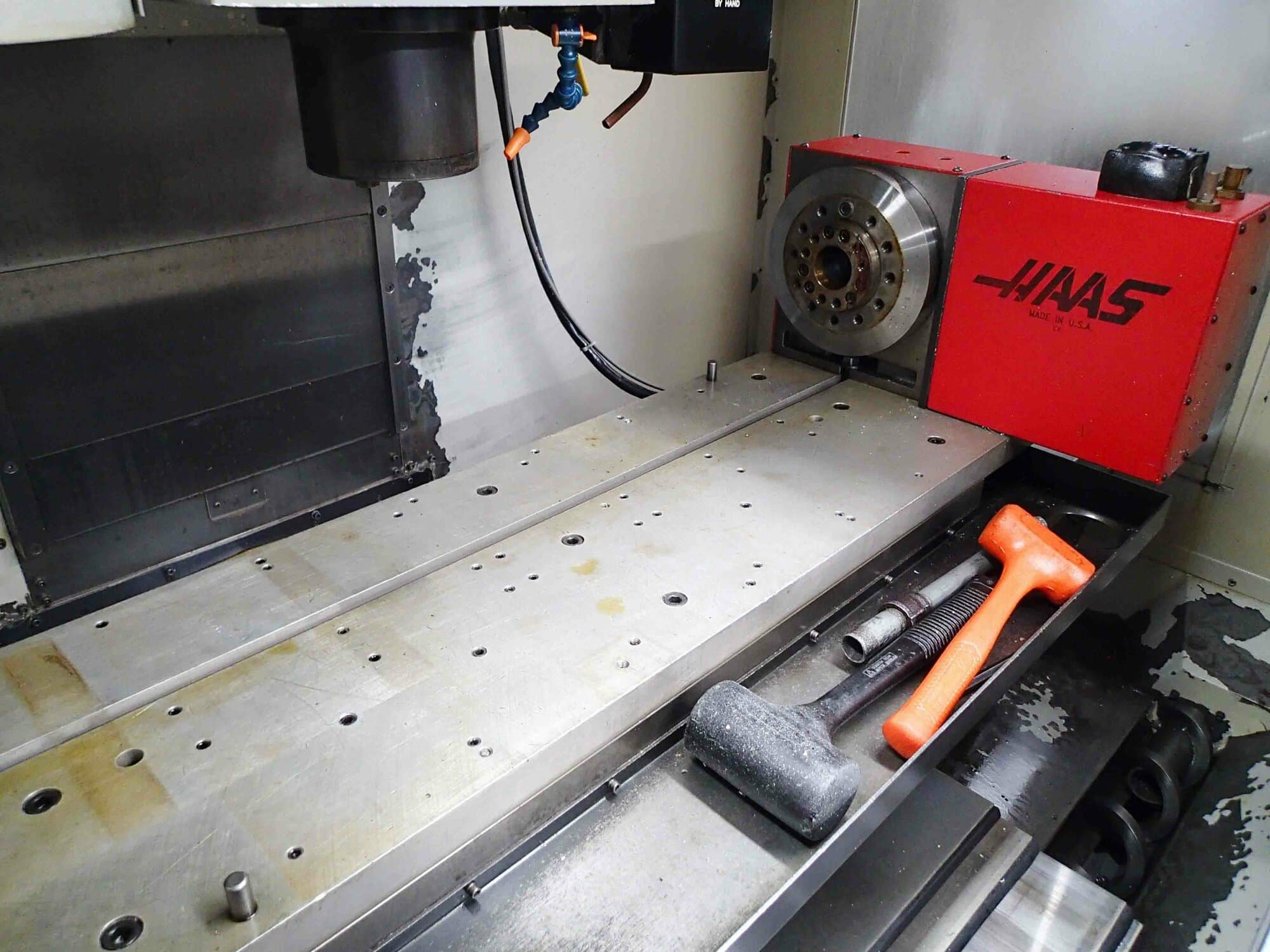 Haas VF-2 VMC, 1995- HRT-9 4th Axis Rotary - Image 8