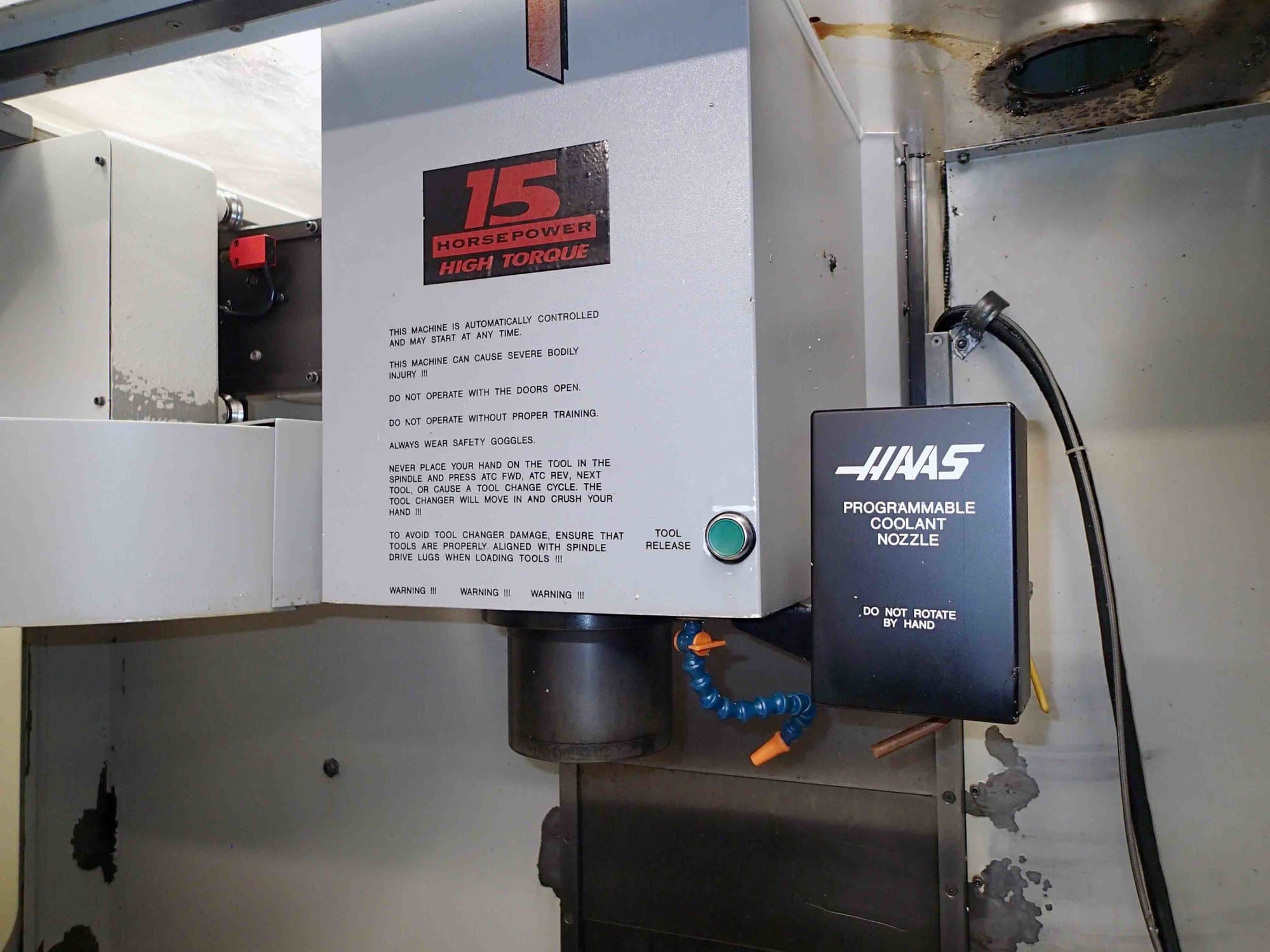 Haas VF-2 VMC, 1995- HRT-9 4th Axis Rotary - Image 9