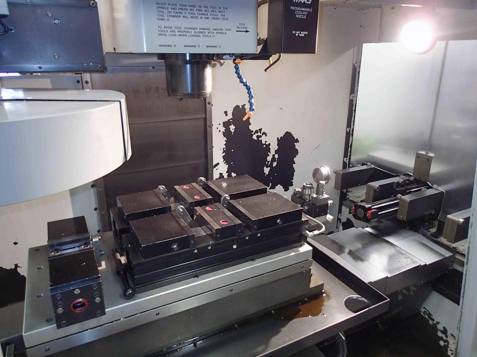 Haas VF-2 VMC, 1998- 4th Axis Ready, Midaco APC, Chick Vises, Mist Collector - Image 10