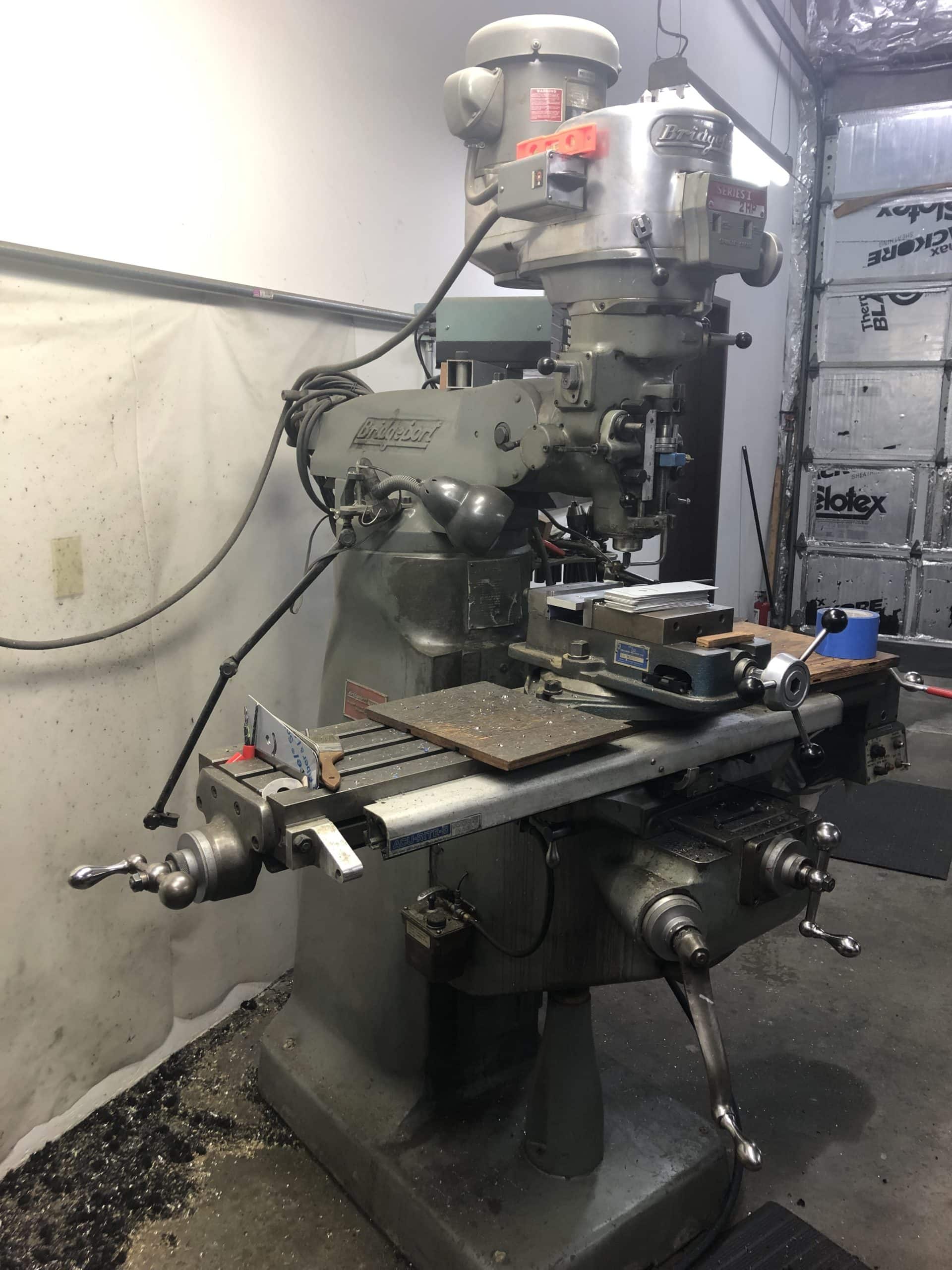 Bridgeport Series 1 Knee Mill- Digital Read Out - Image 4