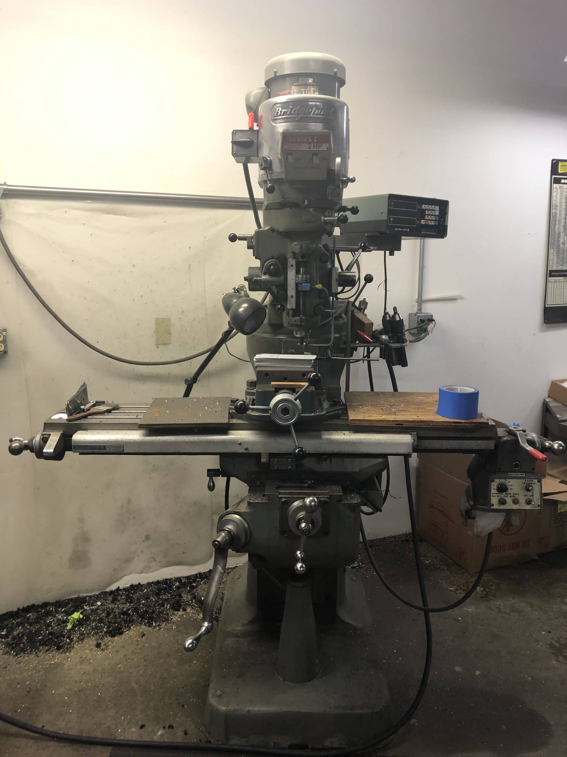 Bridgeport Series 1 Knee Mill- Digital Read Out