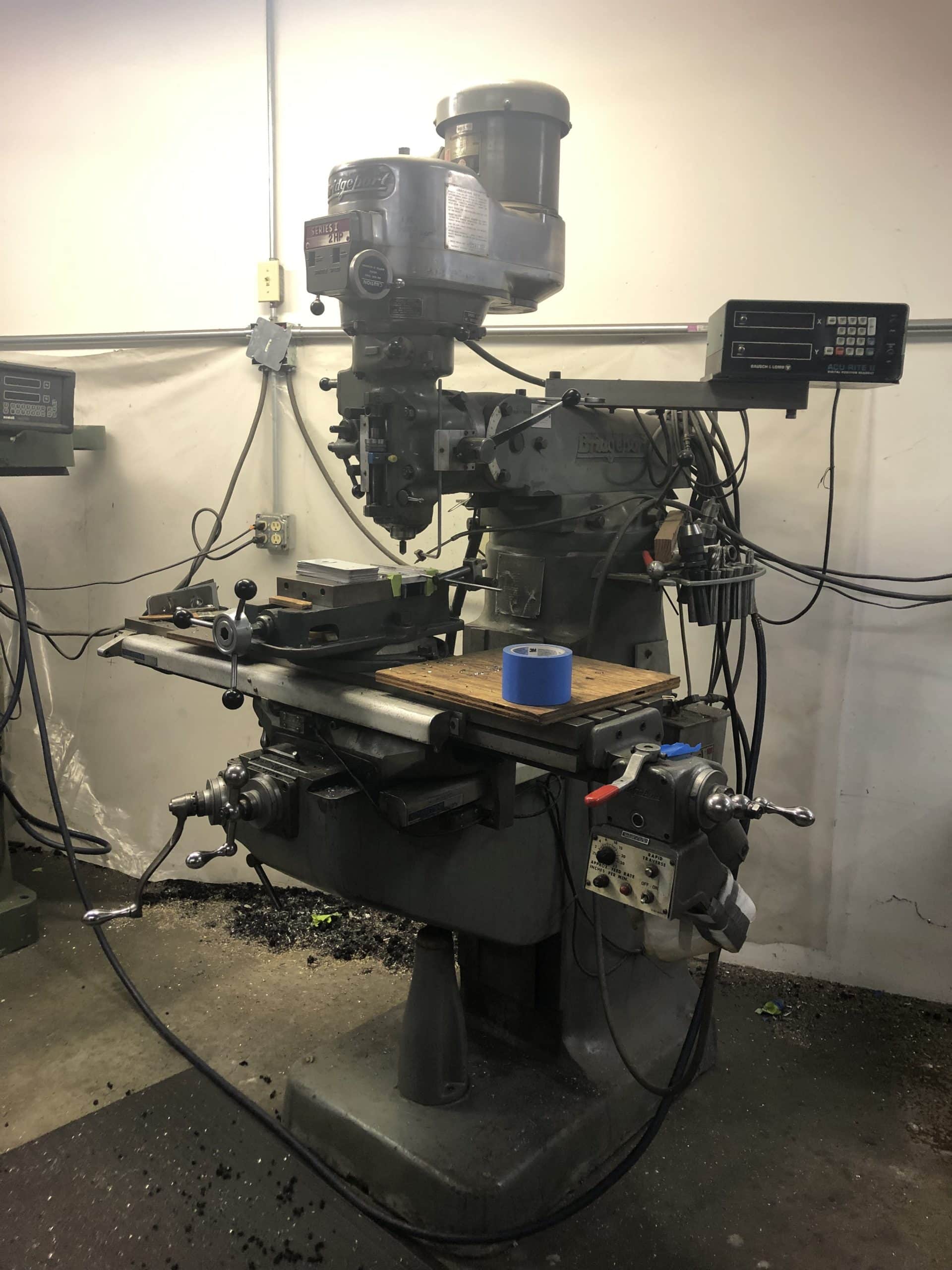 Bridgeport Series 1 Knee Mill- Digital Read Out - Image 6