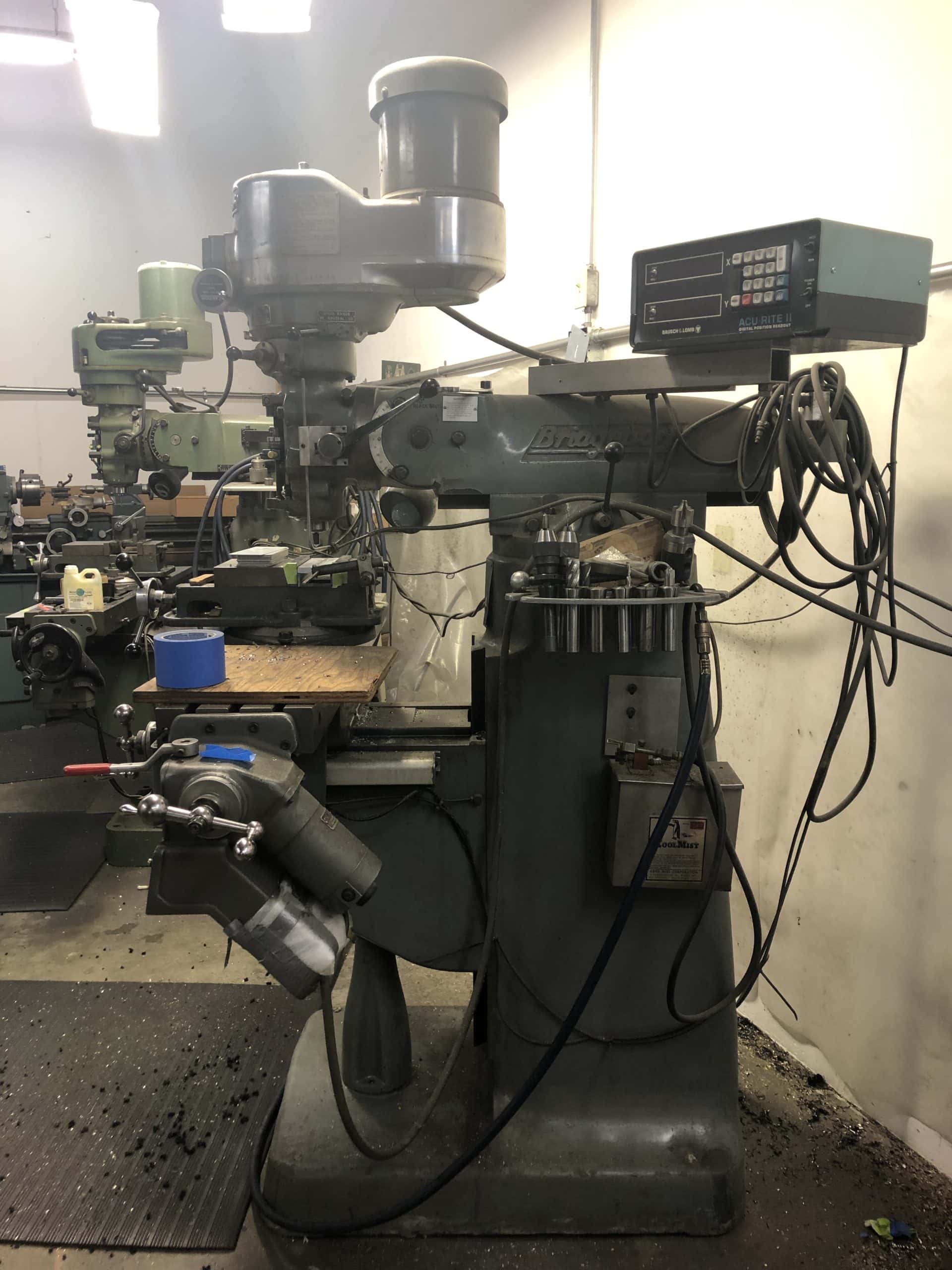 Bridgeport Series 1 Knee Mill- Digital Read Out - Image 7