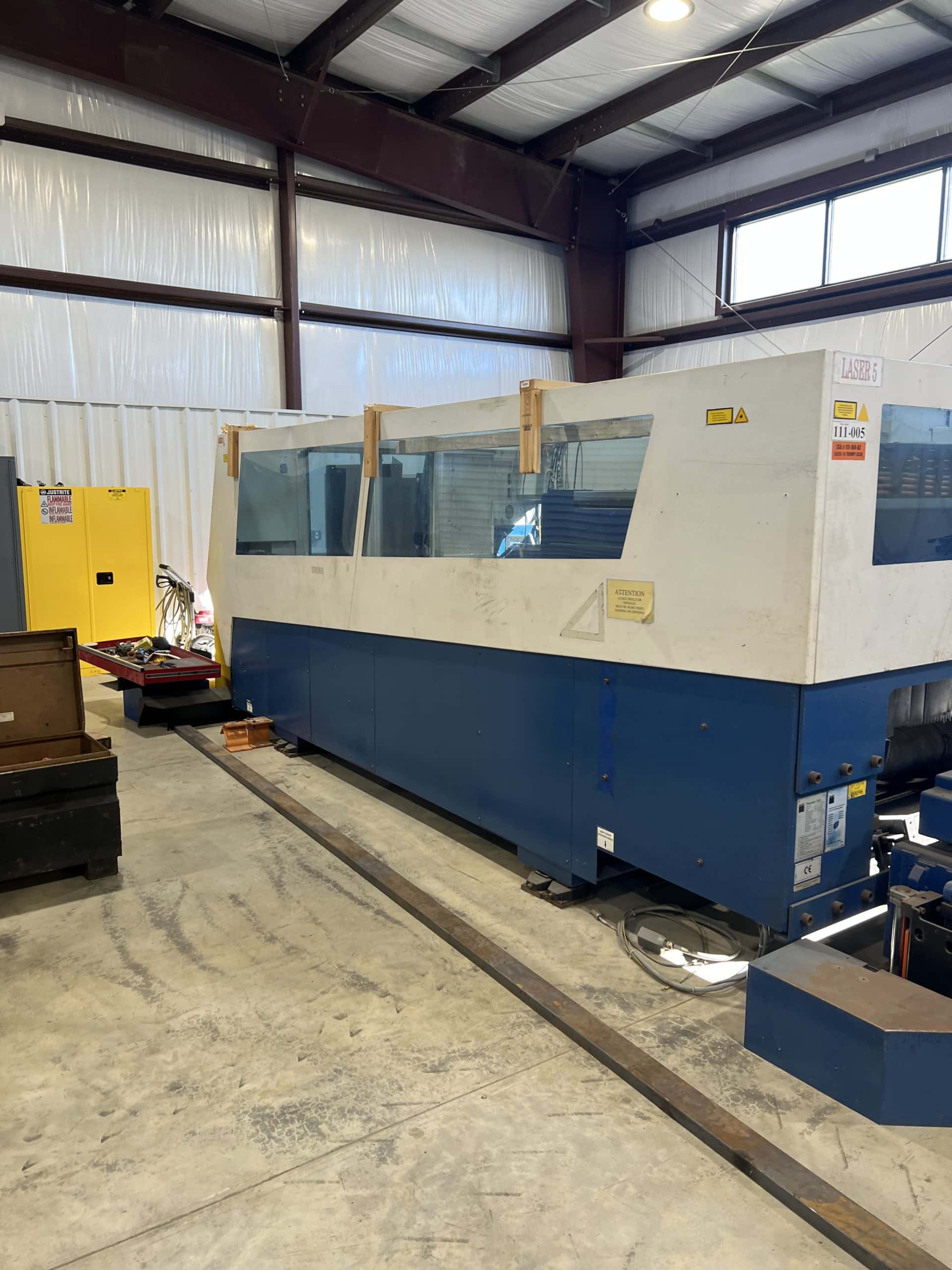 3200 Watt 5'x10' Trumpf Trulaser 3530 CO2 Laser, 2008 - Image 7