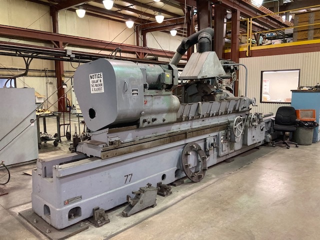 Warner & Swasey C-2 OD Grinder 18" x 96" 1974 - LIVE AND DEAD CENTERS INCLUDED