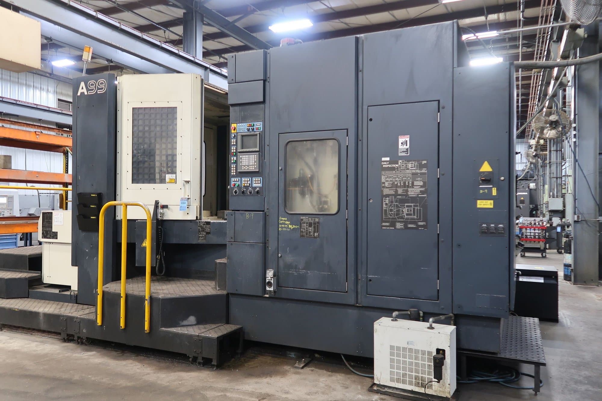 Makino A99 HMC, 1999- 12K RPM, Thru Spindle Coolant, Rigid Tap, Chip Conveyor - Image 3
