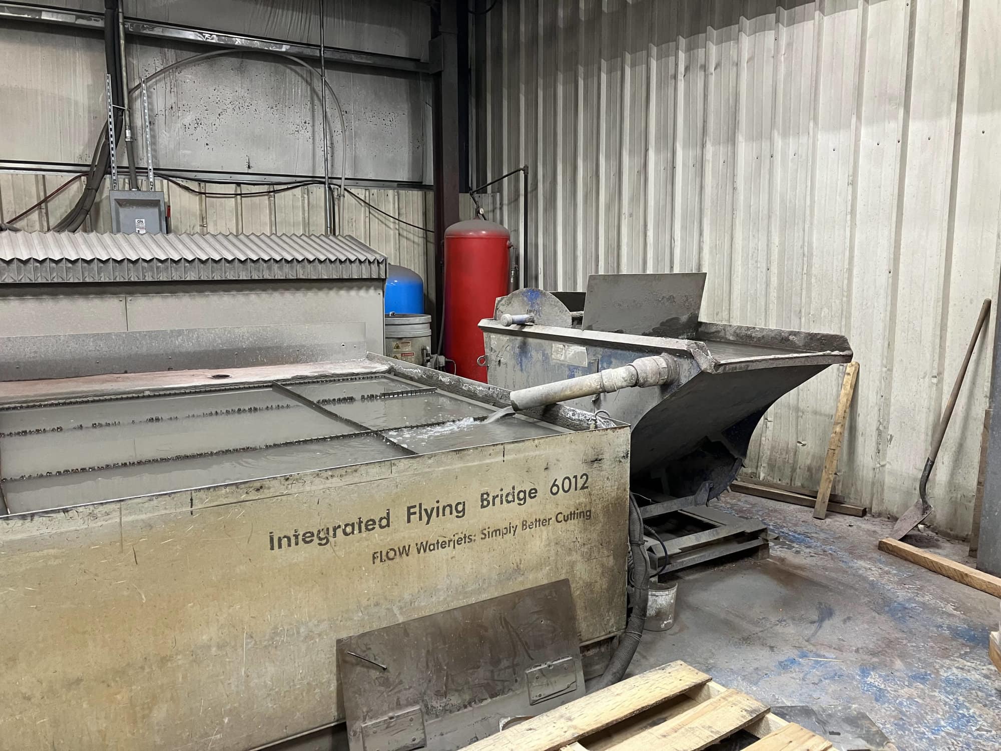 6' x12' Flow Integrated Flying Bridge Model 7136331 Waterjet Machine, 60 000 PSI - Image 2