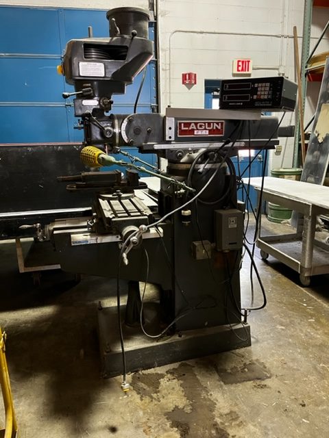 Lagun FT-1 Milling Machine, 1980's - Acu-Rite Digital Read Out
