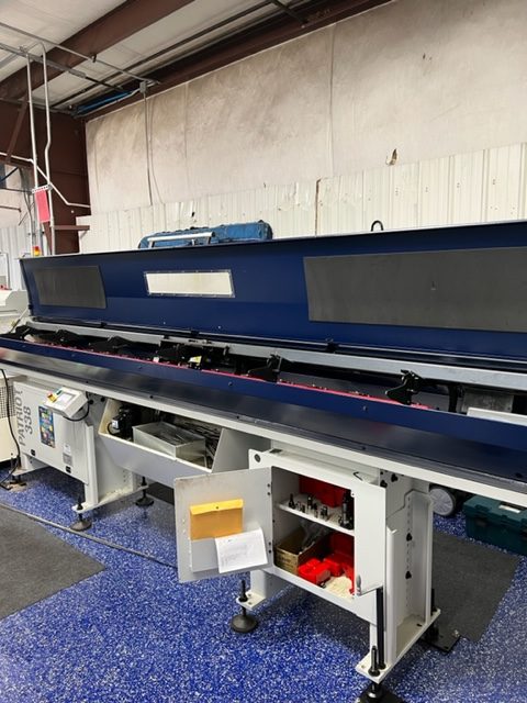 Hanwha XE35J 5 Axis CNC Swiss Lathe, 2019 - Fanuc Control, Bar Feeder, Tri Mist Collector - Image 7