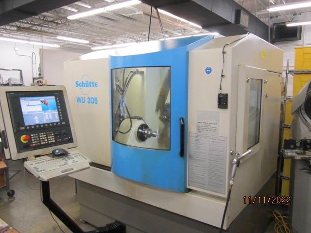 Schutte WU 305 5 Axis CNC Grinder, 2000 - Probe System, 5 Station Automatic Wheel Changer - Image 2