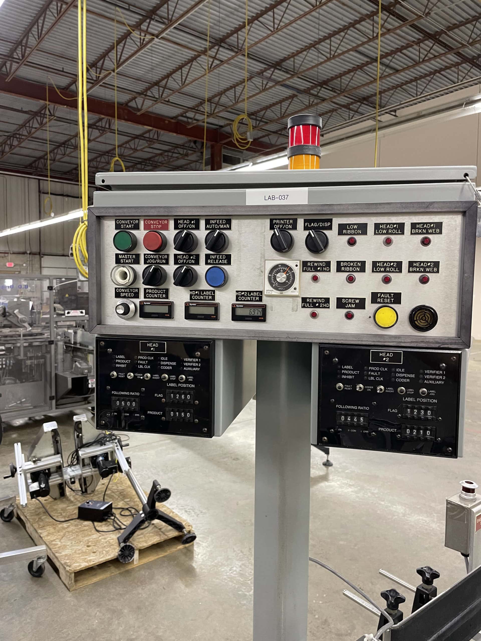 Accraply Automatic Labeler, model 35PW, 1999 - Image 4