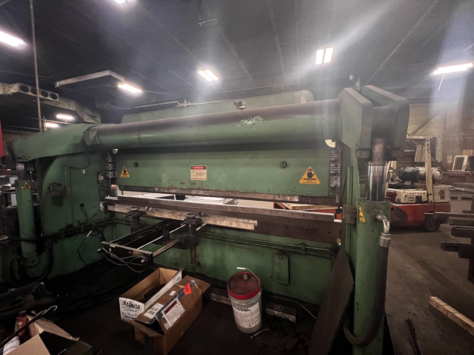 130 Ton x 12' Accurpress 713012 Press Brake, 1995 - Backgauge - Image 3
