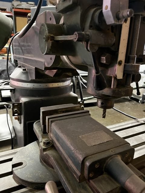 Lagun FT-1 Milling Machine, 1980's - Acu-Rite Digital Read Out - Image 5