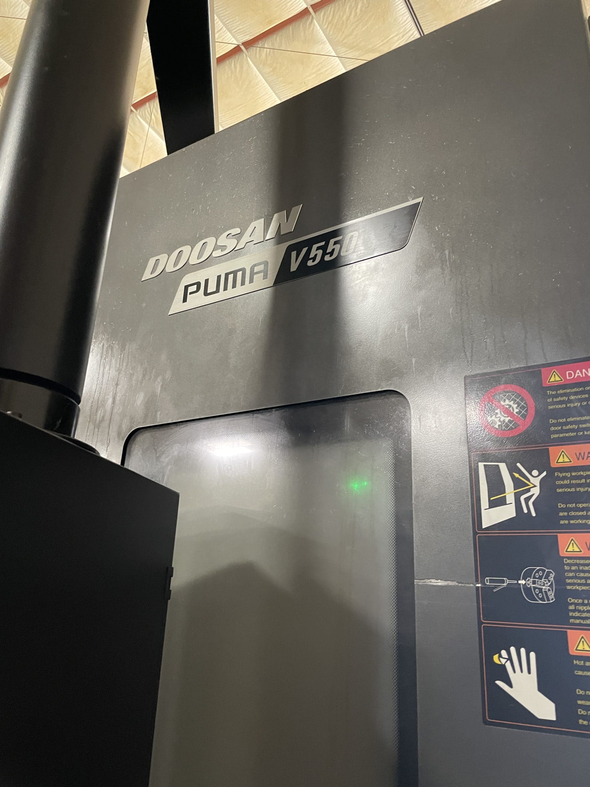 Doosan Puma V550 VTL, 2015- 24" Chuck - Image 2