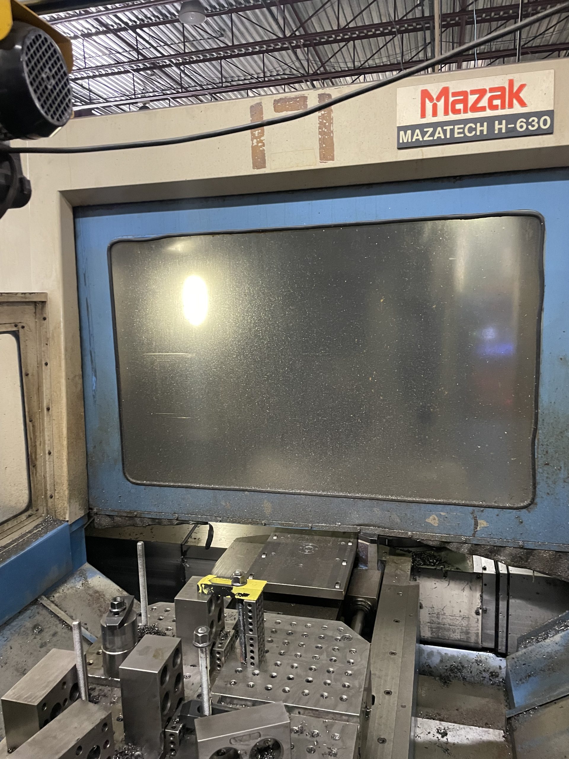 Mazak H-630 630MM HMC, 1988 - Chip Conveyor Included - Image 5
