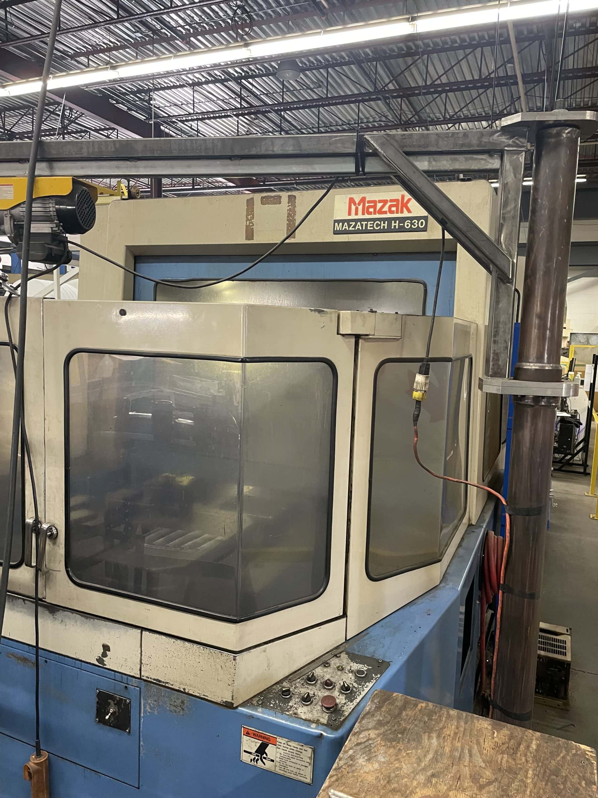 Mazak H-630 630MM HMC, 1988 - Chip Conveyor Included - Image 10