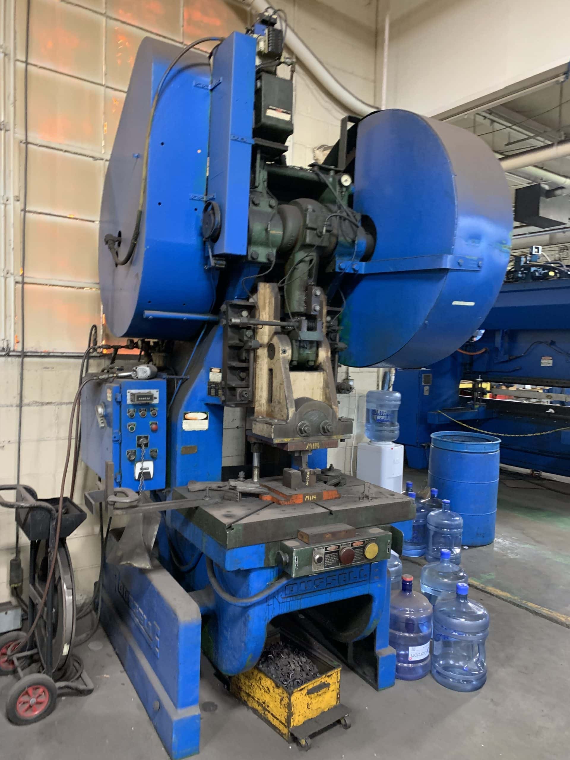 85 Ton Series 8 Rouselle Single Cranked Back Gear OBI Press