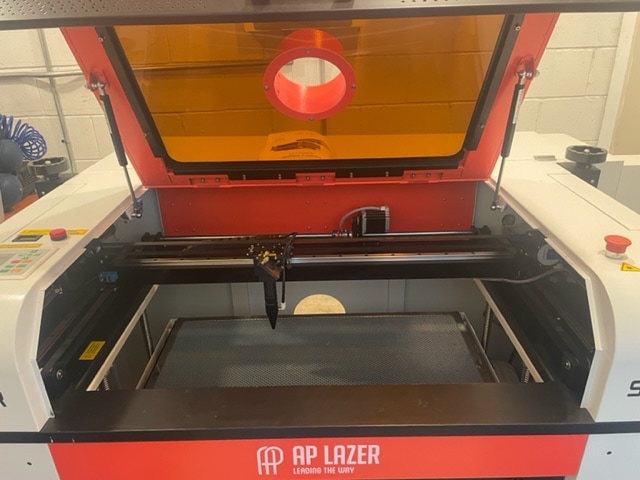 28" X 16" AP SN2816 Laser Engraver, 2019 - Low Hours - Image 2
