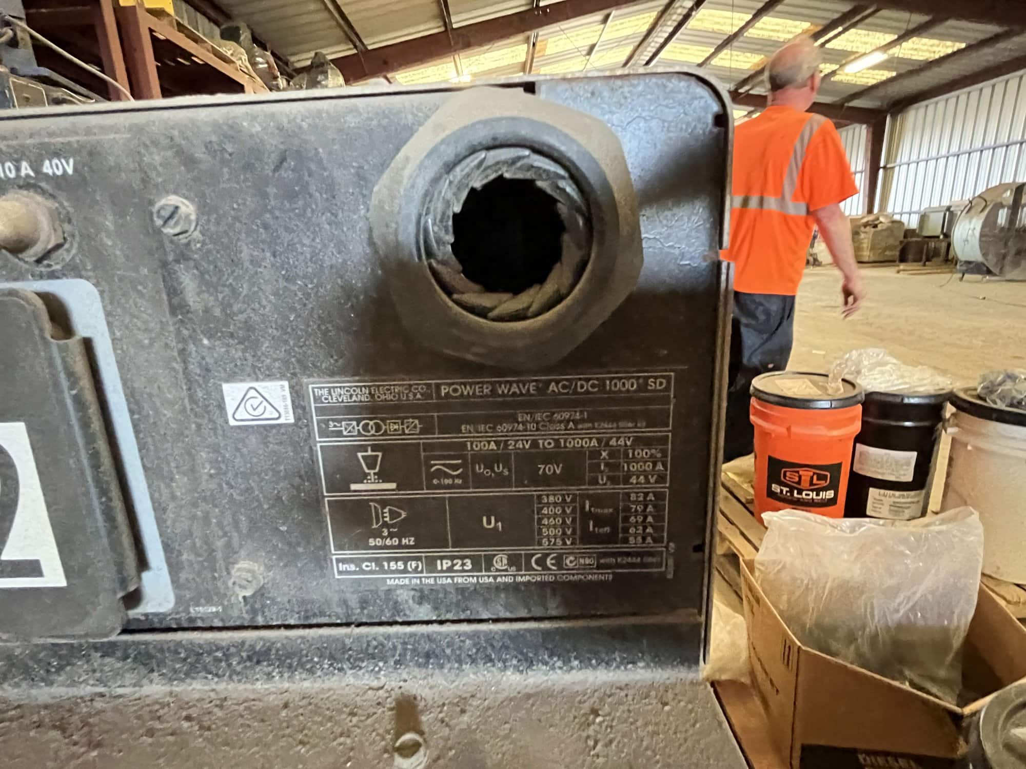 Lincoln Electric Powerwave AC/DC 1000 SD Submerged Arc Welder 2016, Cruiser Tractor K3048 and Materials - Image 11