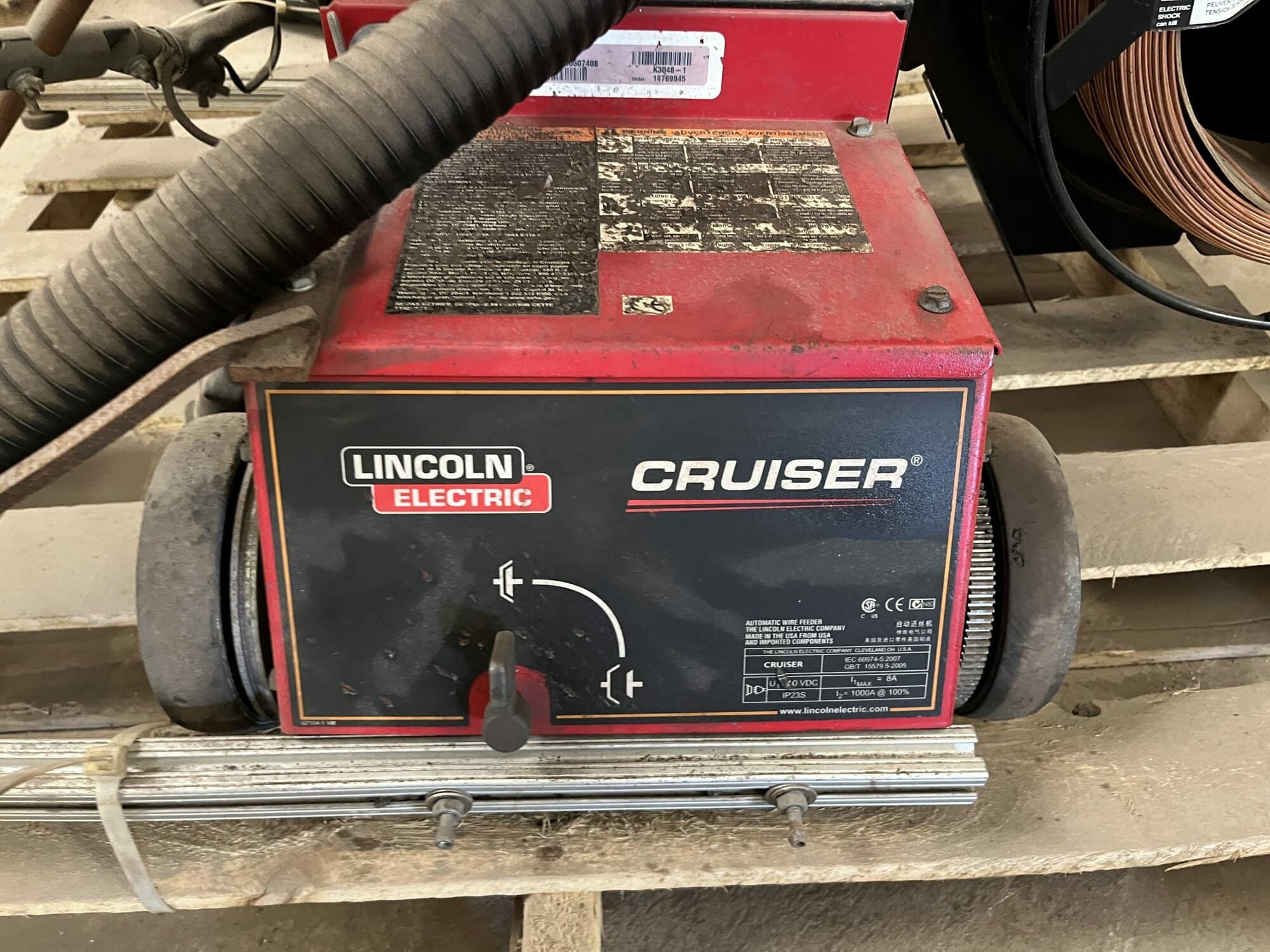 Lincoln Electric Powerwave AC/DC 1000 SD Submerged Arc Welder 2016, Cruiser Tractor K3048 and Materials - Image 9