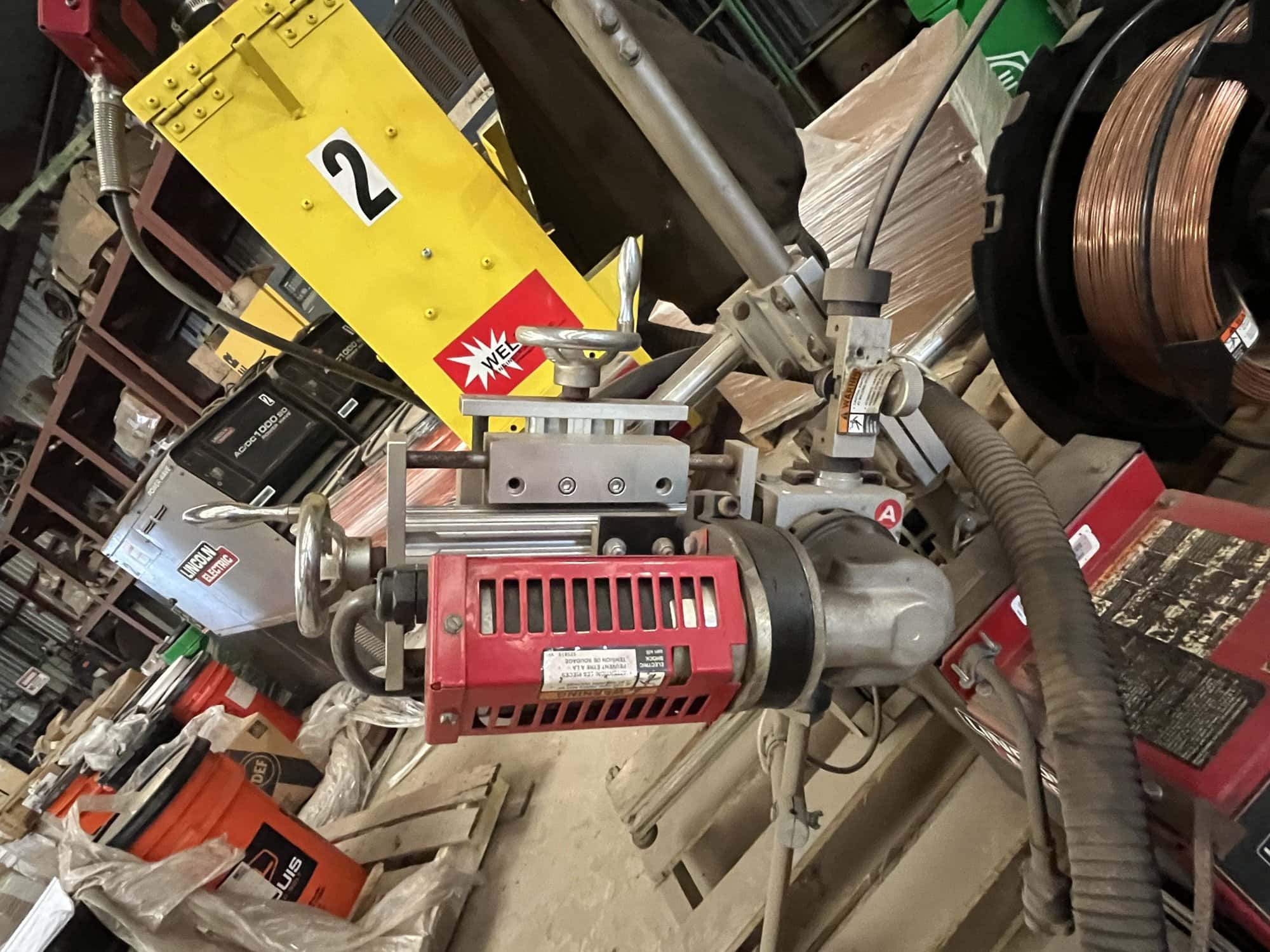 Lincoln Electric Powerwave AC/DC 1000 SD Submerged Arc Welder 2016, Cruiser Tractor K3048 and Materials - Image 6