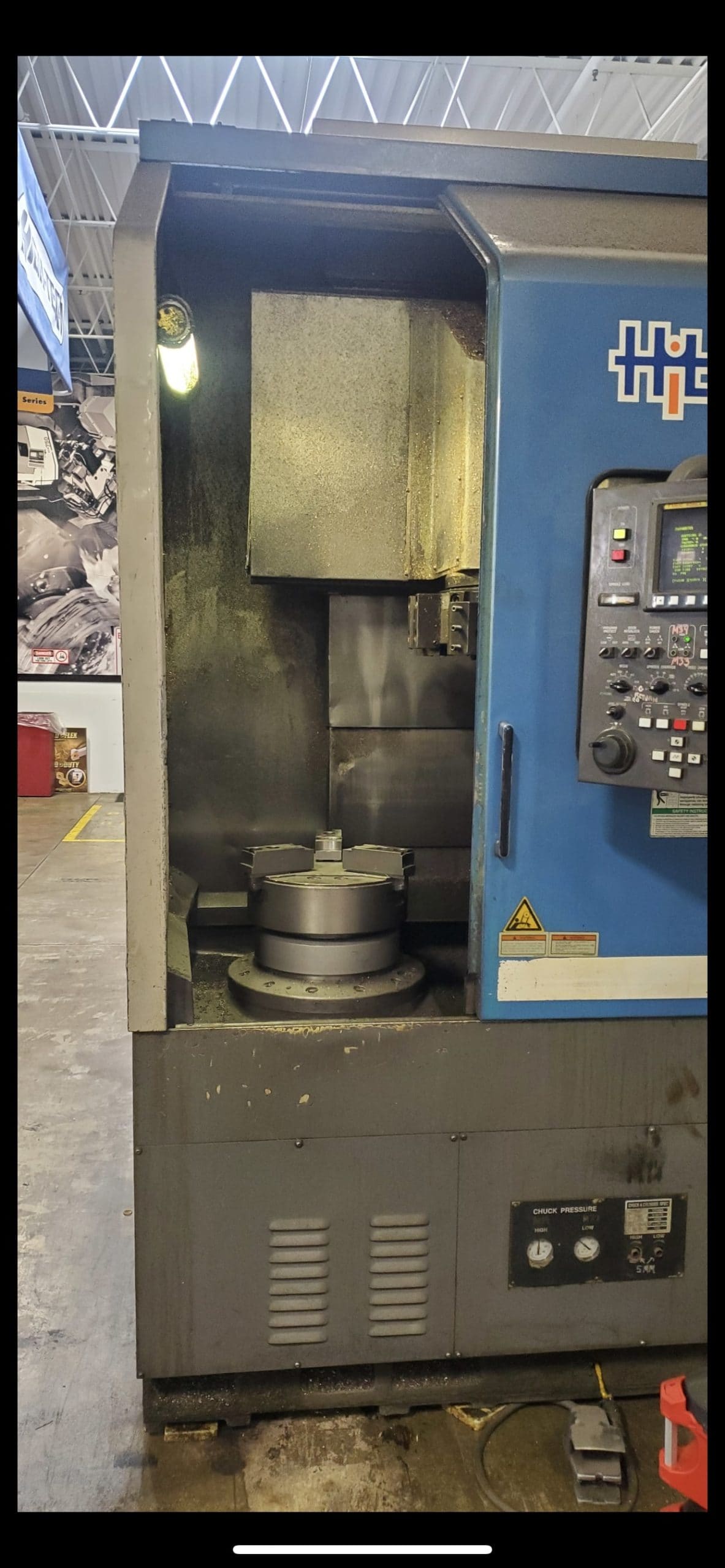 Hyundai HIT- V5R CNC Vertical Turret Lathe, 1998 - Available Immediately