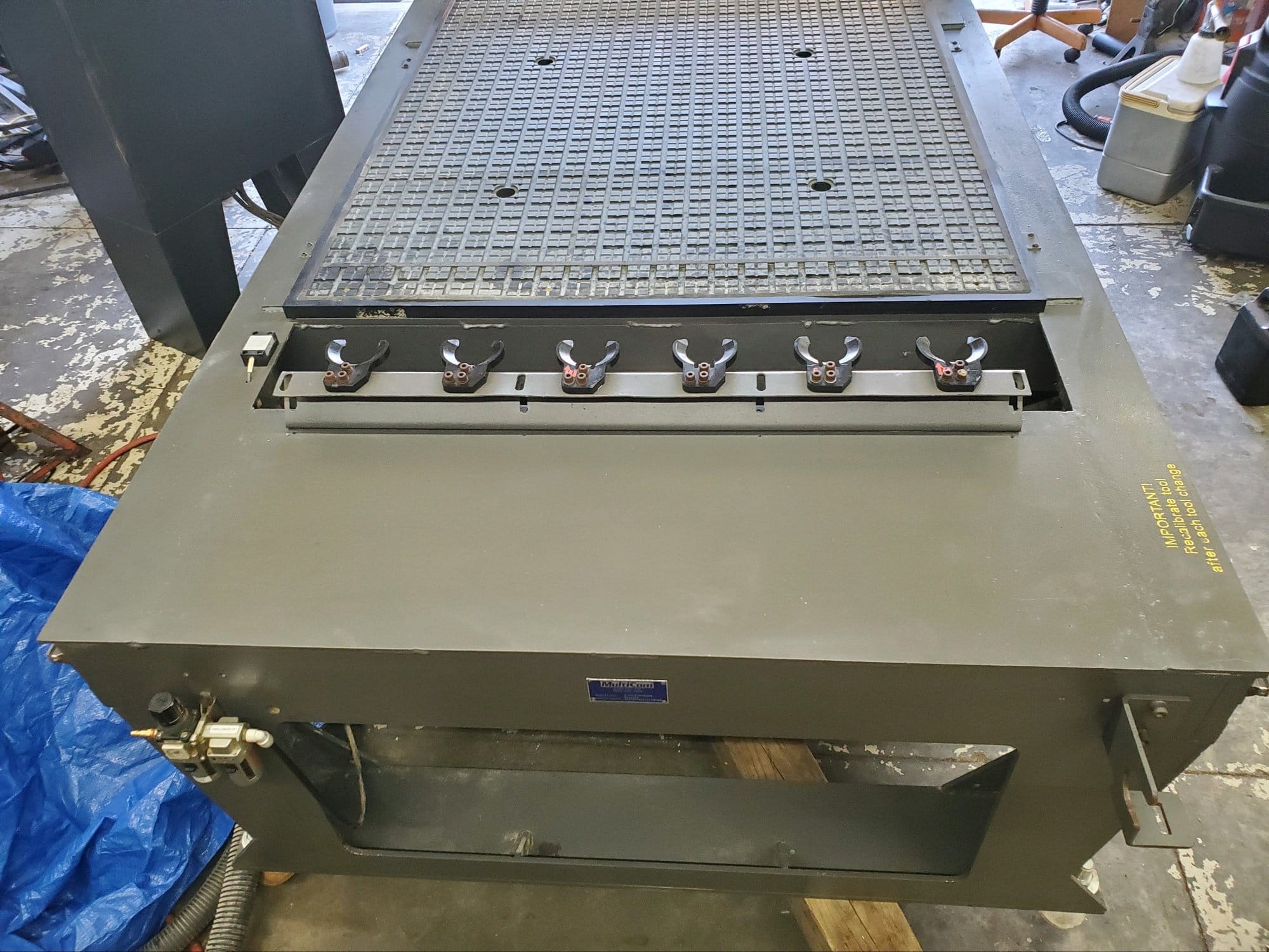 4'x8' Multicam 3000 Series CNC Router, 2006- Turbo Vac - Image 6