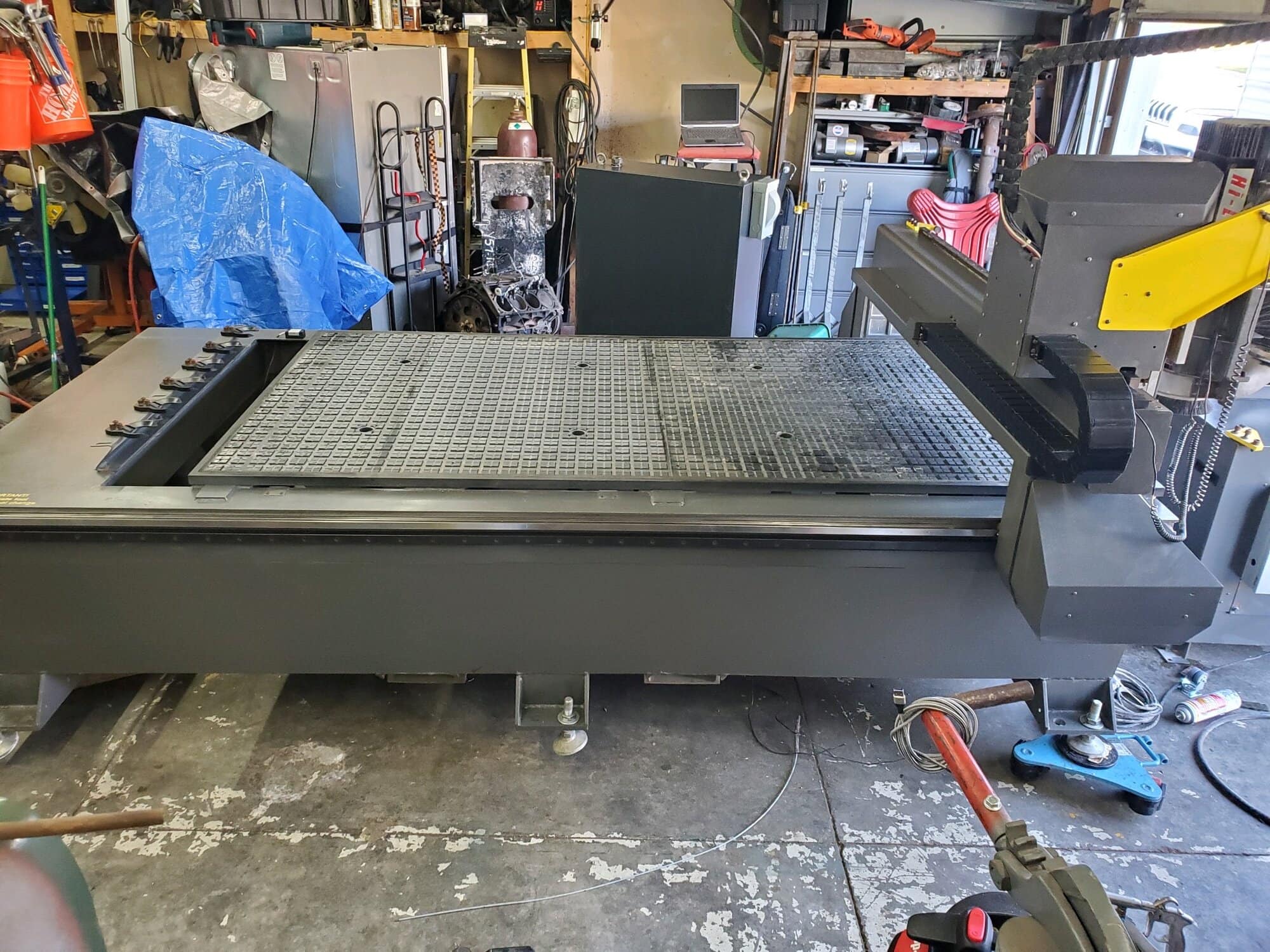 4'x8' Multicam 3000 Series CNC Router, 2006- Turbo Vac - Image 5