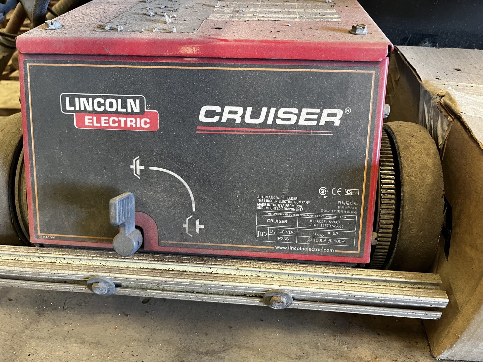 Lincoln Electric Powerwave AC/DC 1000 SD Submerged Arc Welder 2016, Cruiser Tractor K3048 and Materials - Image 5