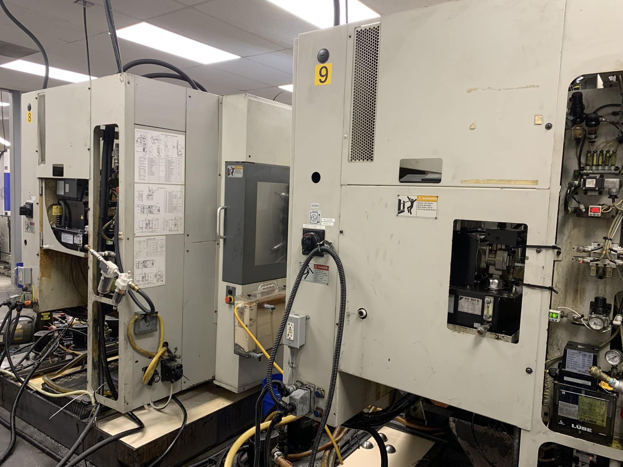 Kiwa KH-41 HMC, 2009 - TSC, Full 4th Axis, Renishaw Probe, Chip Auger - Image 5