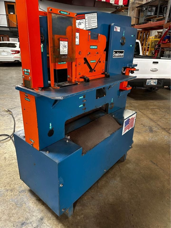50 ton Scotchman 5075 Ironworker - Lightly Used, Videos Available, Tooling Included - Image 4