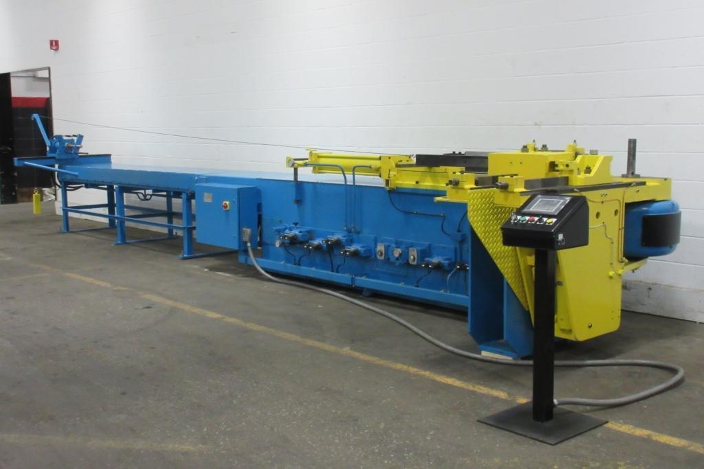 Pines #4 Horizontal CNC Tube Bending Machine, 1992 - Completely Refurbished In 2020