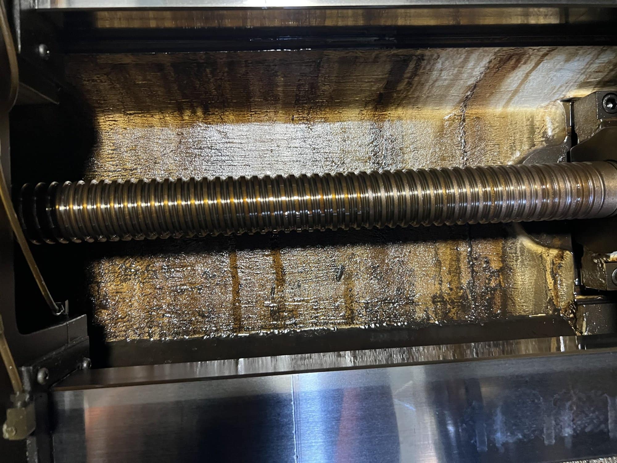 Doosan Puma 400C CNC Lathe, 2007 - Tailstock, Chip Conveyor, Videos, Inspection Report - Image 9