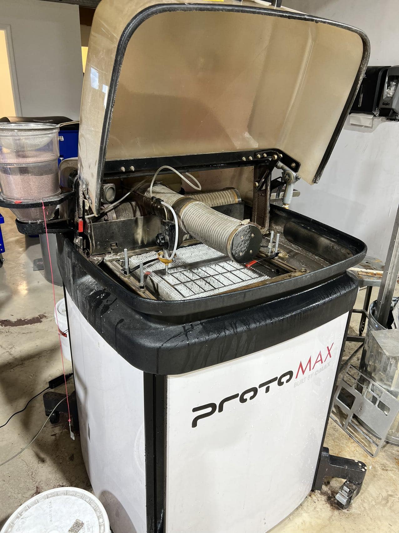 12" x 12" Omax ProtoMax Waterjet, 2020 - 30,000 PSI, Screen Drain Filter - Image 6