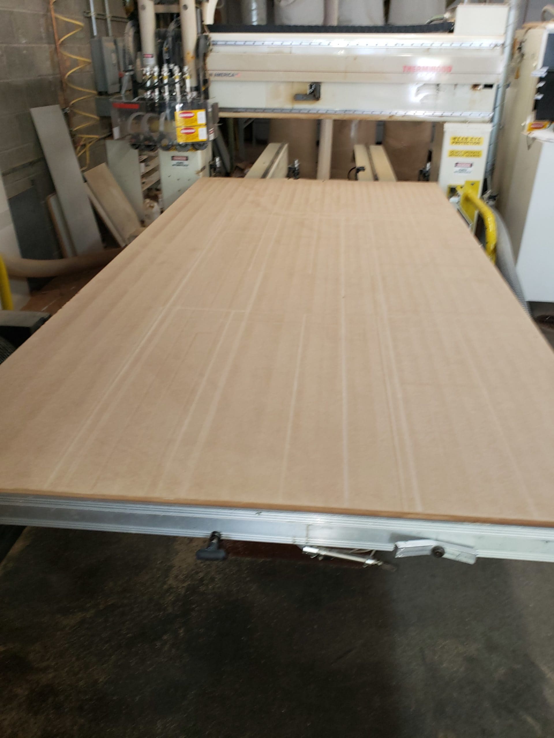 5' x 10' Thermwood C40 CNC Router, 2003- 18K Spindle, Tool Changer, 40 HP Vacuum - Image 4