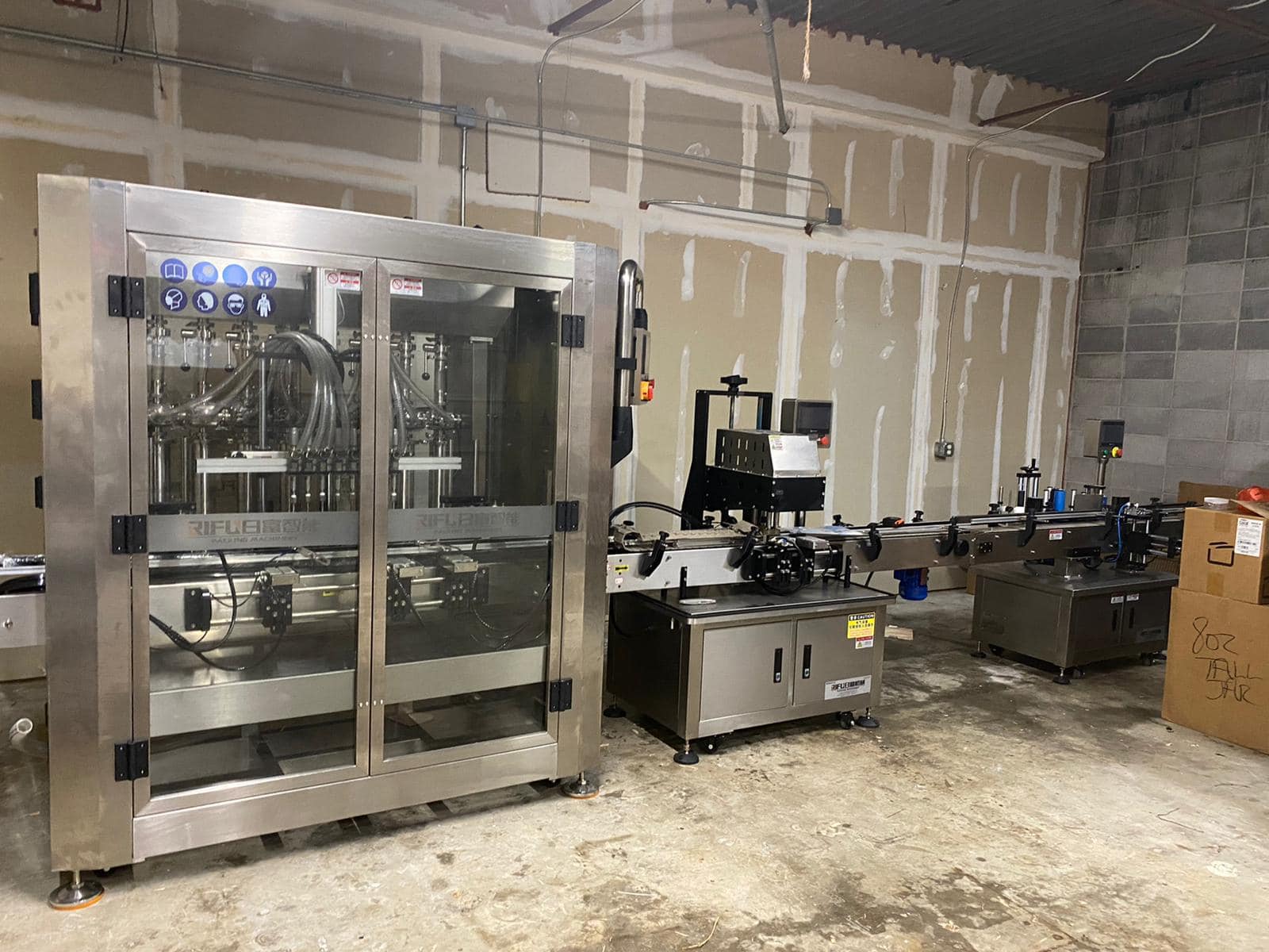 RIFU RF-8G Automatic 8-Head Piston Filling Machine 2020