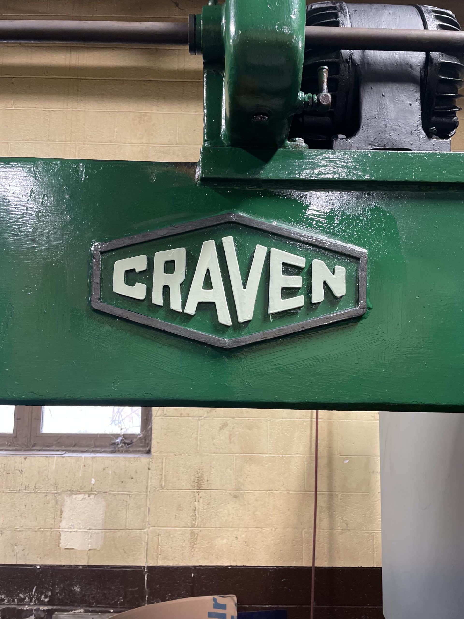 Craven 72" Vertical Turret Lathe - Dual Ram Heads, 72" Table, 42" Under Rail - Image 2