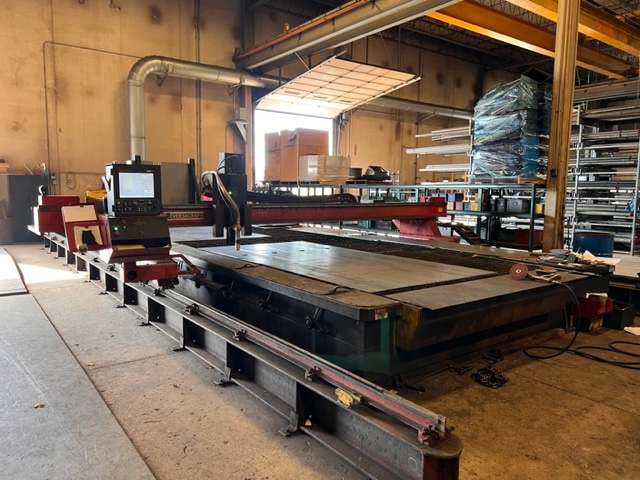 27'x14' Koike VG5100DX Plasma Unit, 1998, Retrofitted in 2012- HPR260 Hypertherm power source