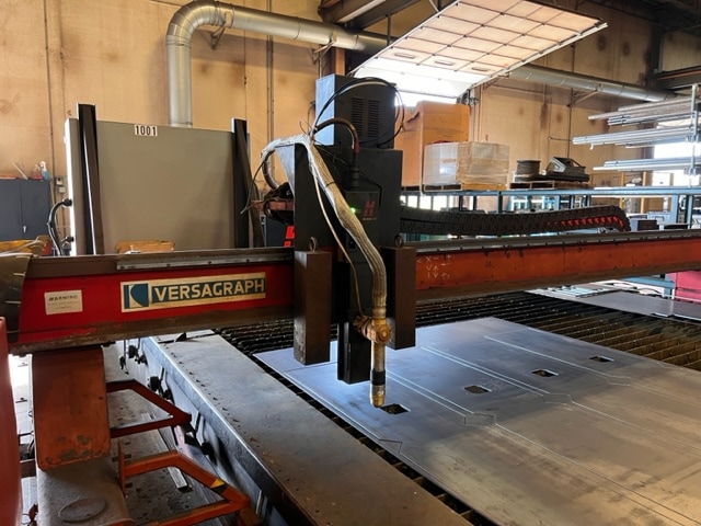 27'x14' Koike VG5100DX Plasma Unit, 1998, Retrofitted in 2012- HPR260 Hypertherm power source - Image 3