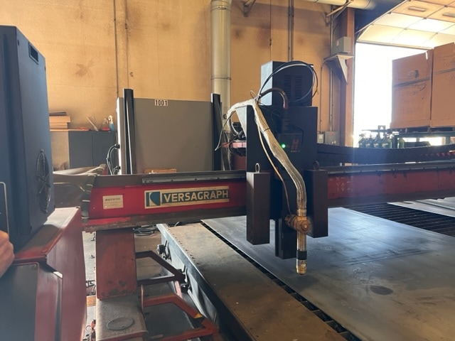 27'x14' Koike VG5100DX Plasma Unit, 1998, Retrofitted in 2012- HPR260 Hypertherm power source - Image 8