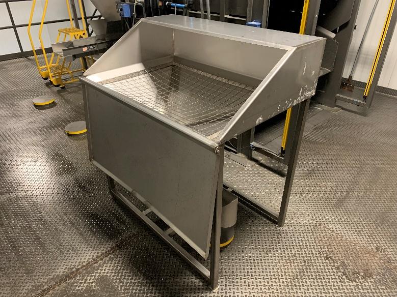 PFI EDF-0439 Vibratory Feeder and Stainless Steel Hopper, 2021