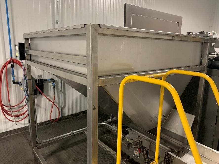 ERIEZ Feeder With Large Stainless Steel Hopper, 2021