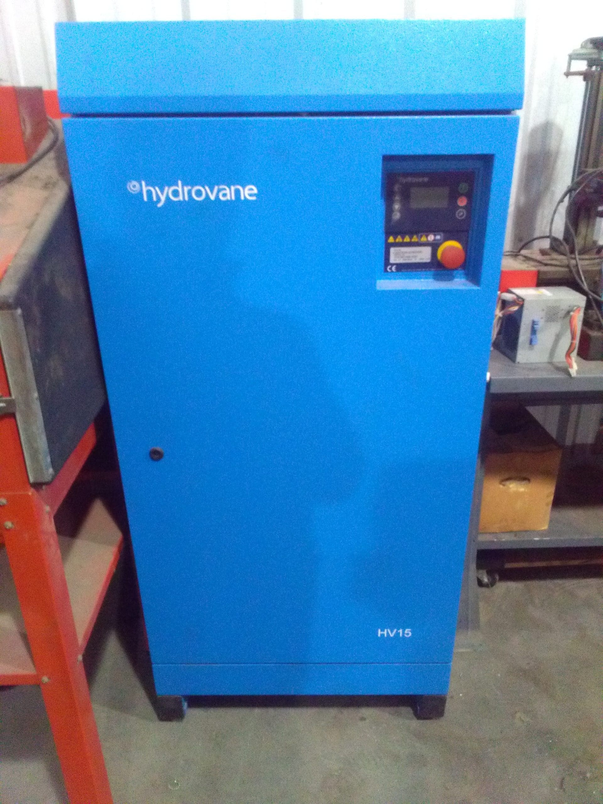20 HP Hydrovane HV15-08 Fixed Speed Rotary Vane Compressor