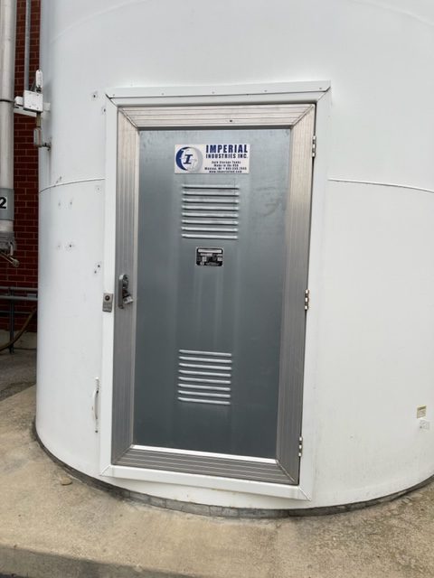 6,785 Cubic sq. ft. Carbon Steel Storage Silo - 12' D x 60' H - Image 5