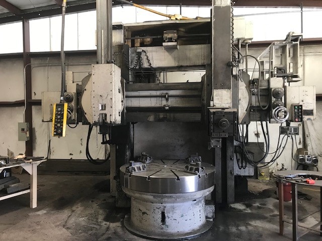 King Type 1 62" Vertical Turning & Boring Mill, 1956 - DRO, Video Available