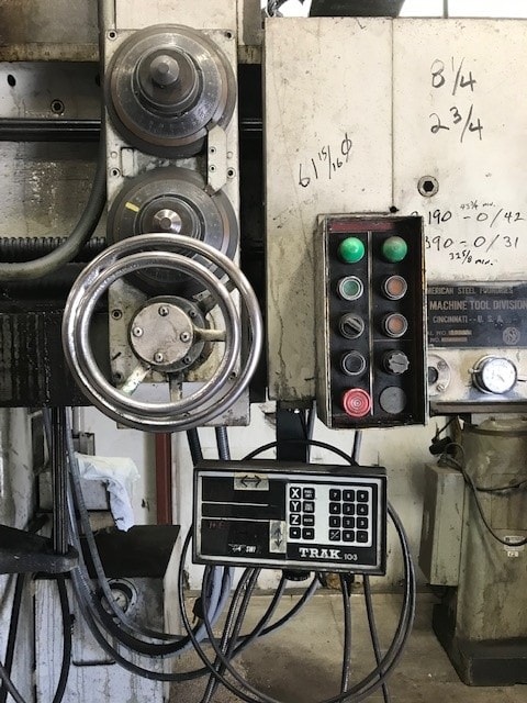 King Type 1 62" Vertical Turning & Boring Mill, 1956 - DRO, Video Available - Image 2